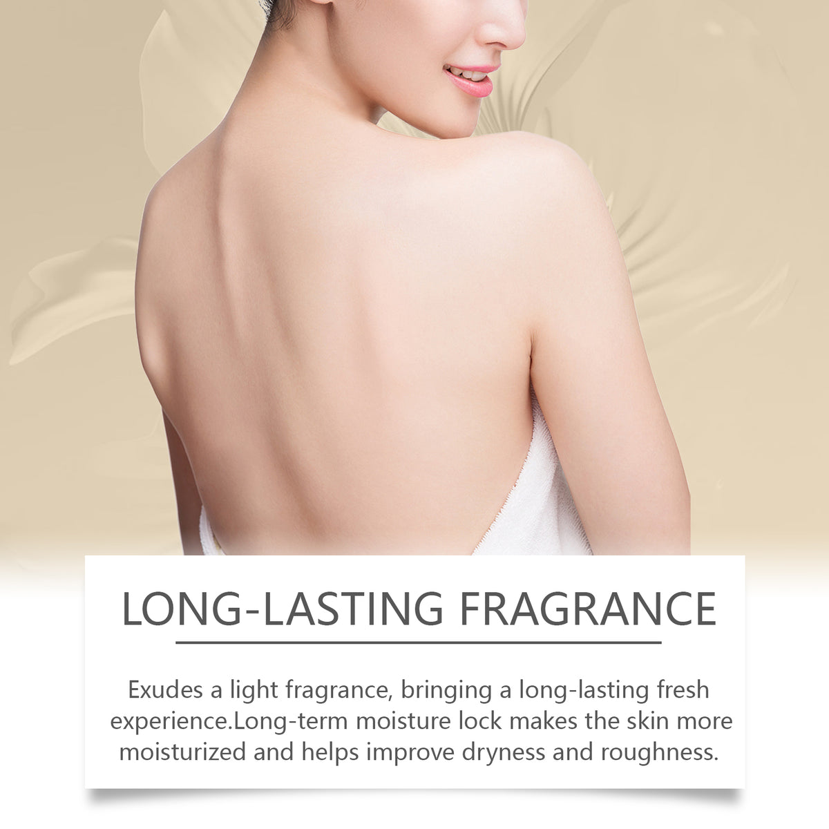 Rose moisturizing body wash bottle