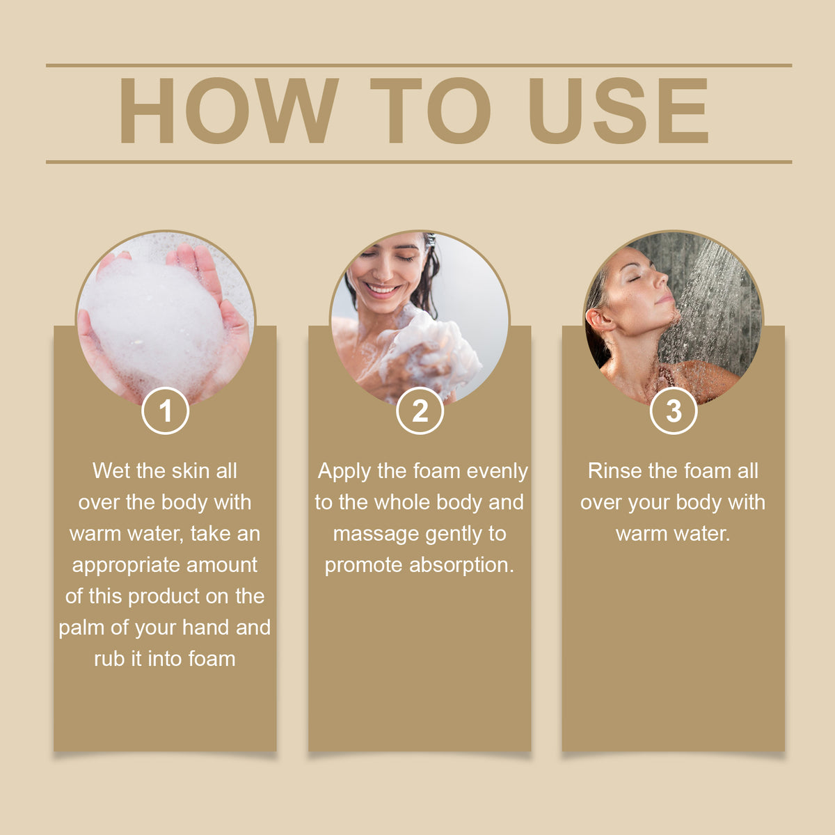 Rose moisturizing body wash product view