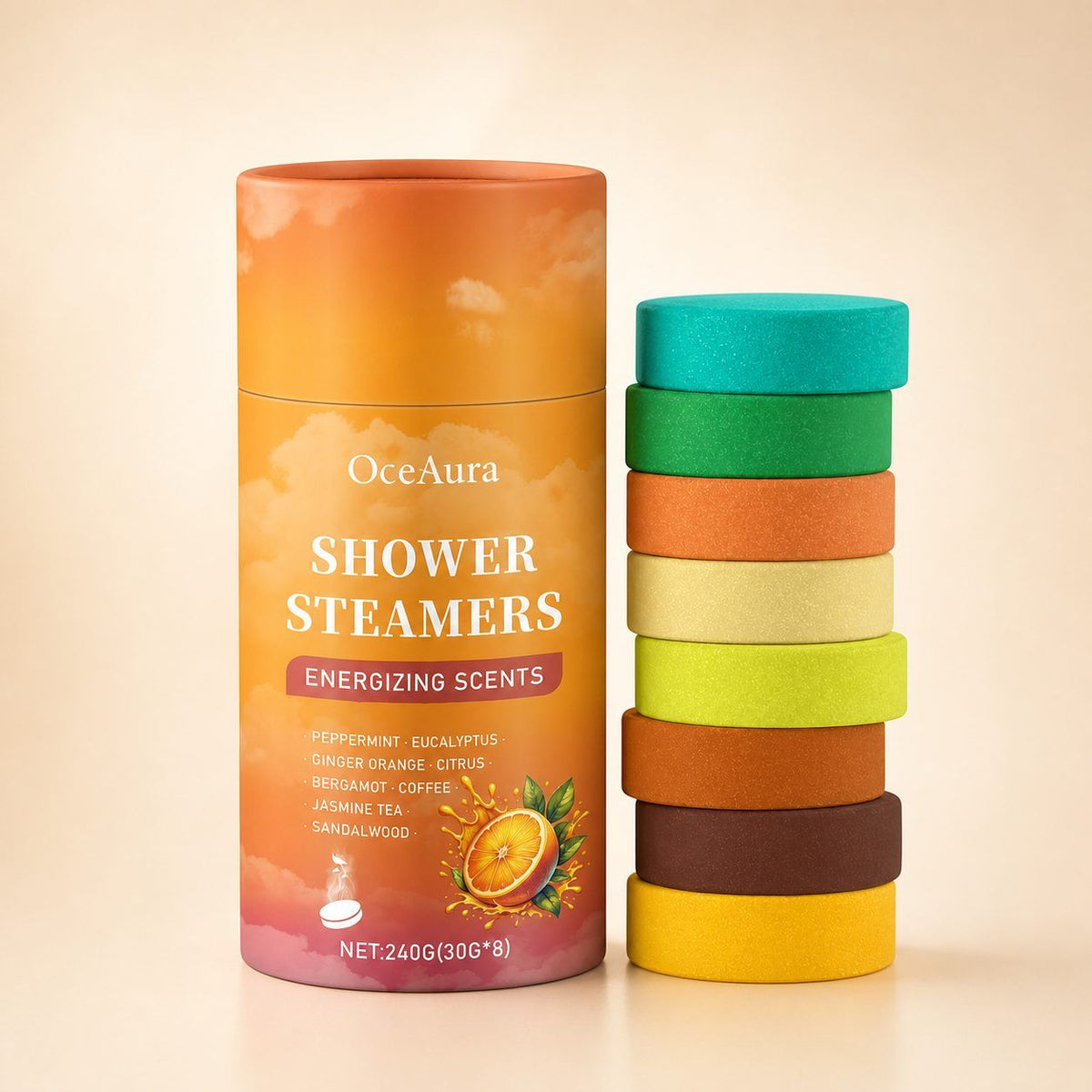 Aromatherapy shower steamers eight pack