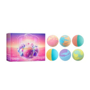 Essential oil bath bomb gift set six pack